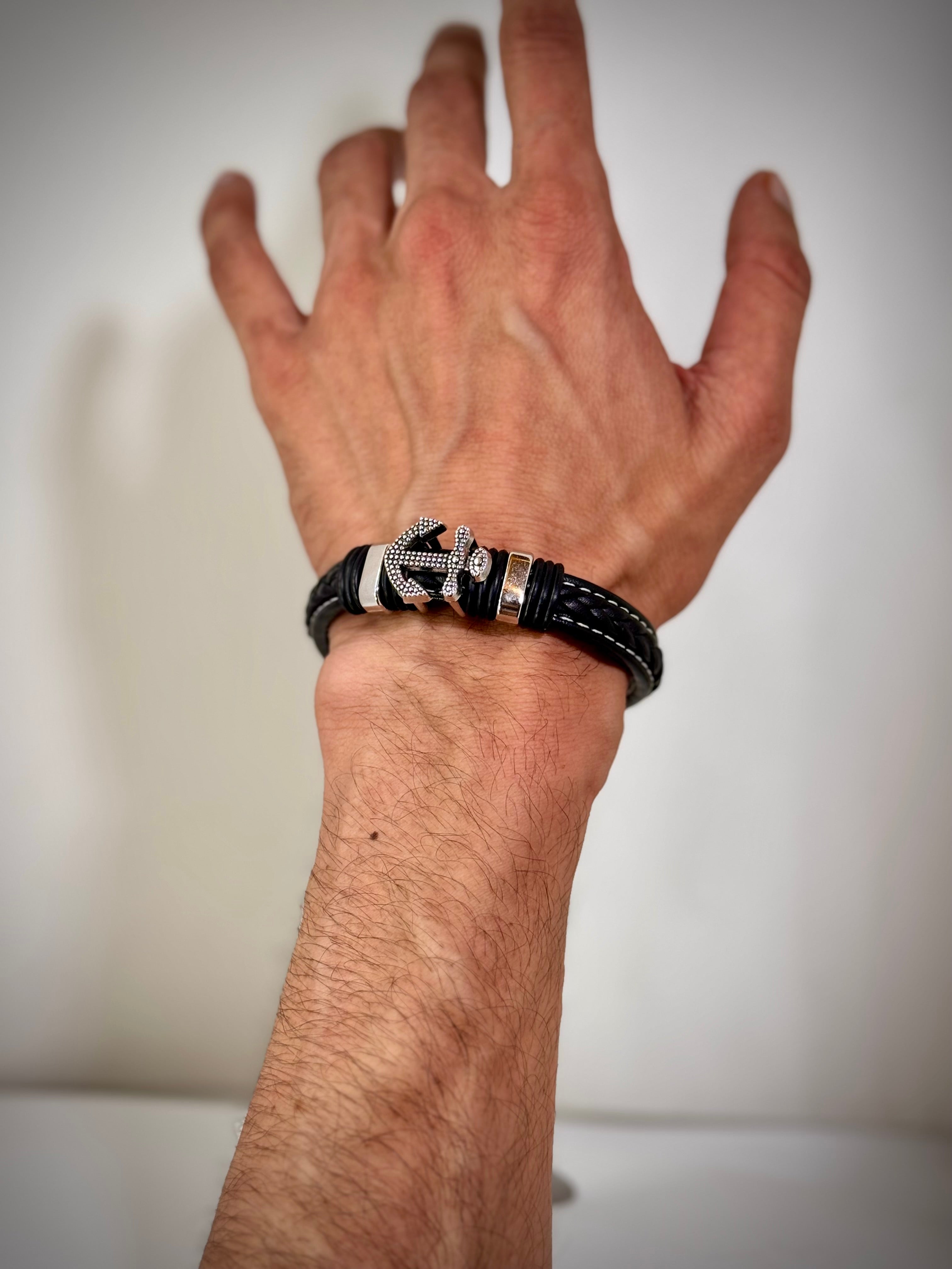 Shining Anchor Bracelet